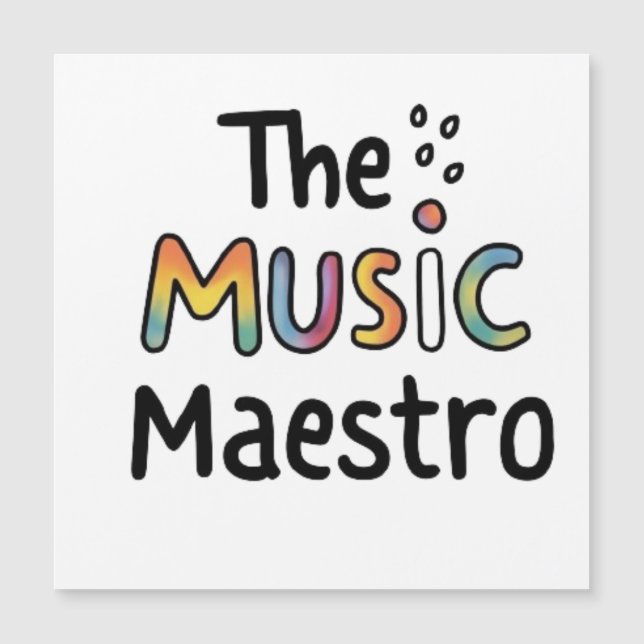Le Maestro de Musique  (Devant)