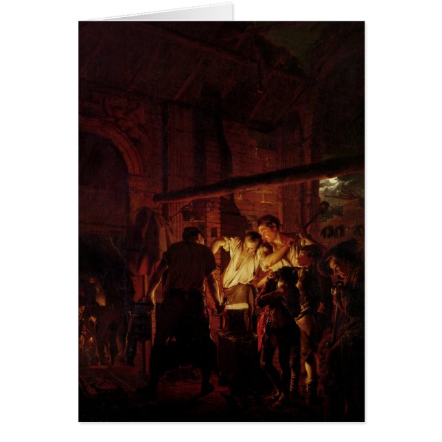 Le magasin d'un forgeron, 1771 (Devant)