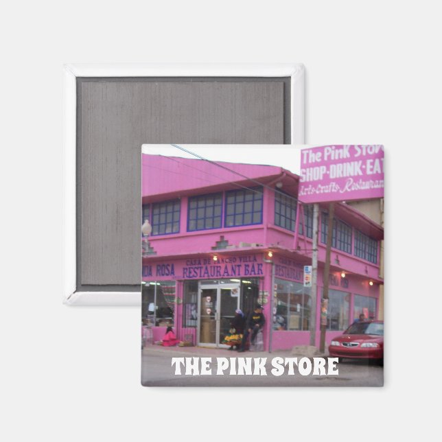 LE MAGASIN ROSE Palomas, Mexique MAGNET (Recto/Verso)