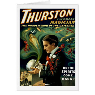 Le magicien célèbre du monde de Thurston - cru