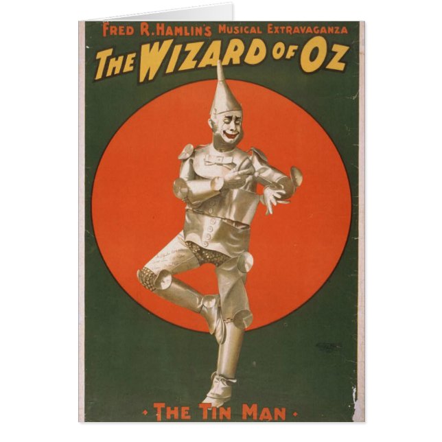 Le magicien d'Oz, "théâtre de l'homme de bidon (Devant)