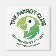 Le Magnet du 50e anniversaire du Parrot Club