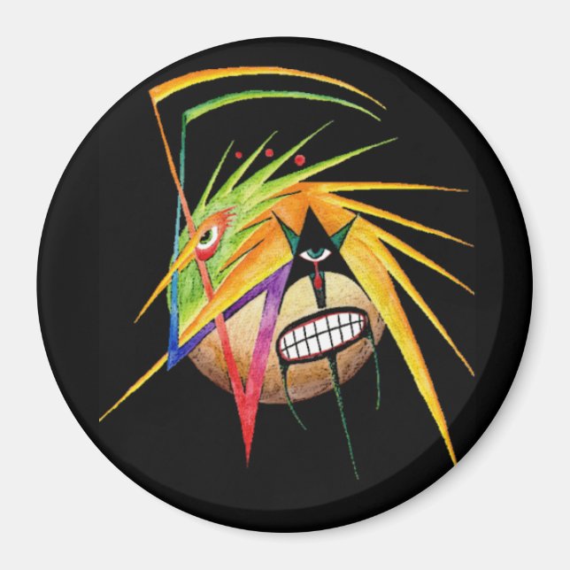 Le Magnet Mandala de "l'Comptabilisation" (Devant)