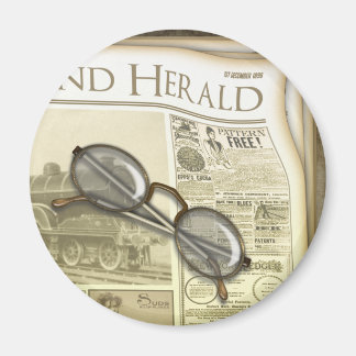 Le Magnet rond du journal