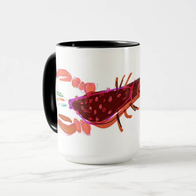 Le "Maine Lobsta" tasse de 15 onces (Devant gauche)