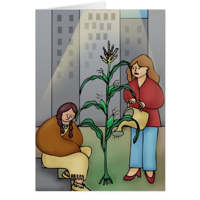 Le maïs dans la ville (Devant)