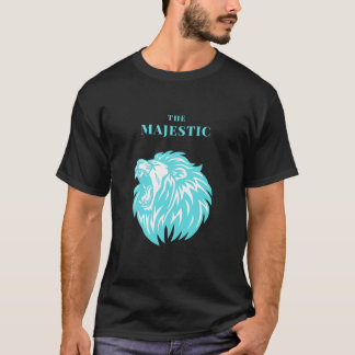 Le majestueux t-shirt lion