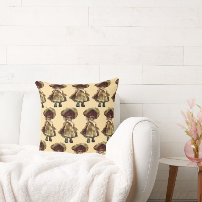 le mal dora la poupée art hanté coussin coussin (Canapé)
