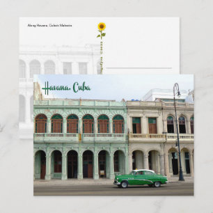 Le Malecón, La Havane, Cuba. - carte postale