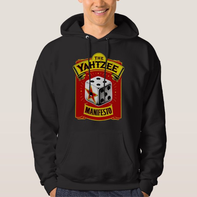 Le Manifeste de Yahtzee Sweat - shirt à capuche (Devant)