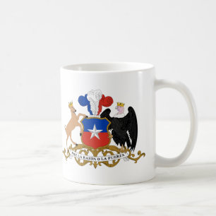 Le manteau du Chili de la tasse de bras