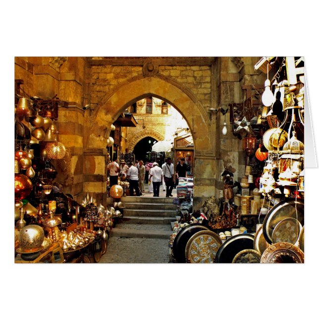 Le marché Khan al-khalili (Devant horizontal)