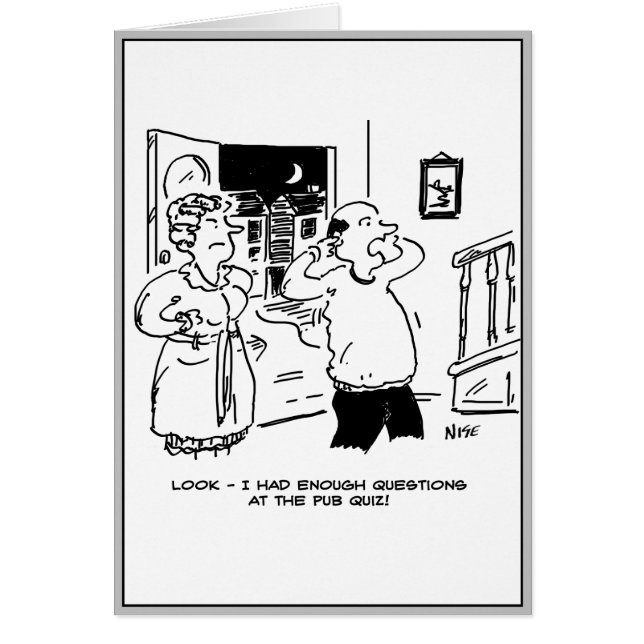 Le mari ne veut pas être interrogé (Devant)