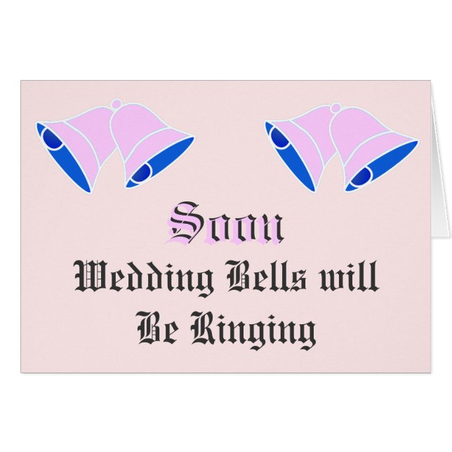 Le mariage Bells Sonne Le MUSÉE Zazzle Gif (Devant horizontal)