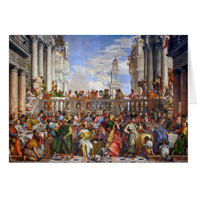 Le Mariage de Cana | Paolo Veronese | (Devant horizontal)