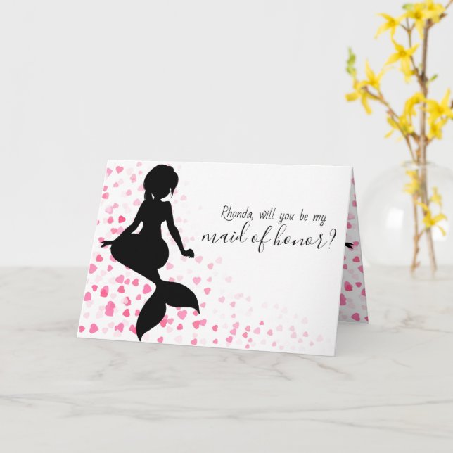 Le Mariage de la Sirène sera-t-il ma carte de serv (Fleur jaune)