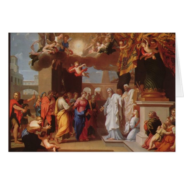 Le mariage de la Vierge par Jacques Stella (Devant horizontal)
