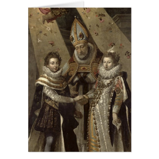 Le mariage de Louis XIII (Devant)