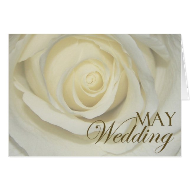 Le mariage de mai s'est levé (Devant horizontal)