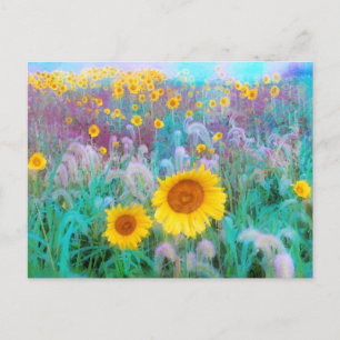 Le matin, carte postale