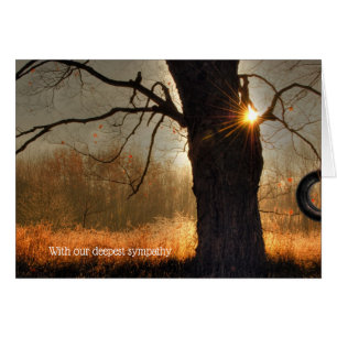 Le matin de chêne d'automne brille sympathie