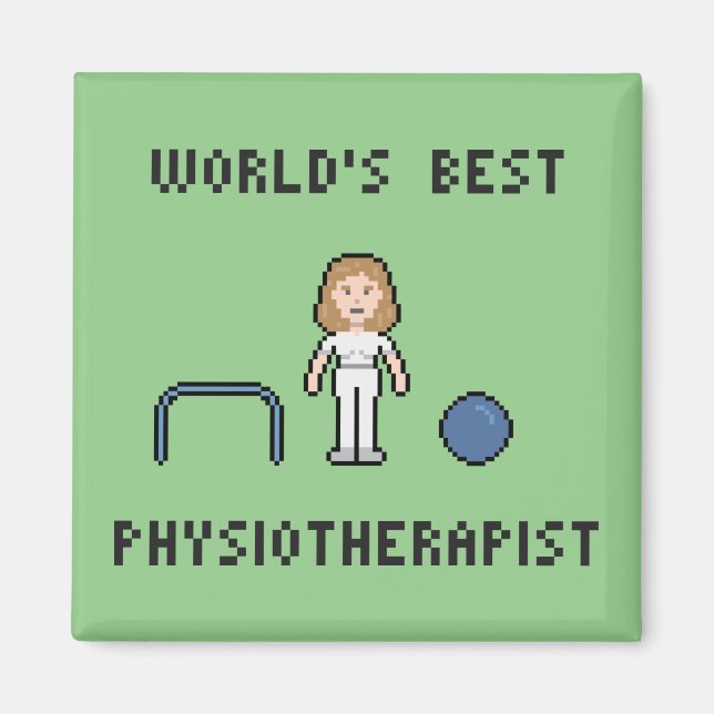 Le meilleur aimant physiothérapeute du monde en 8  (Devant)