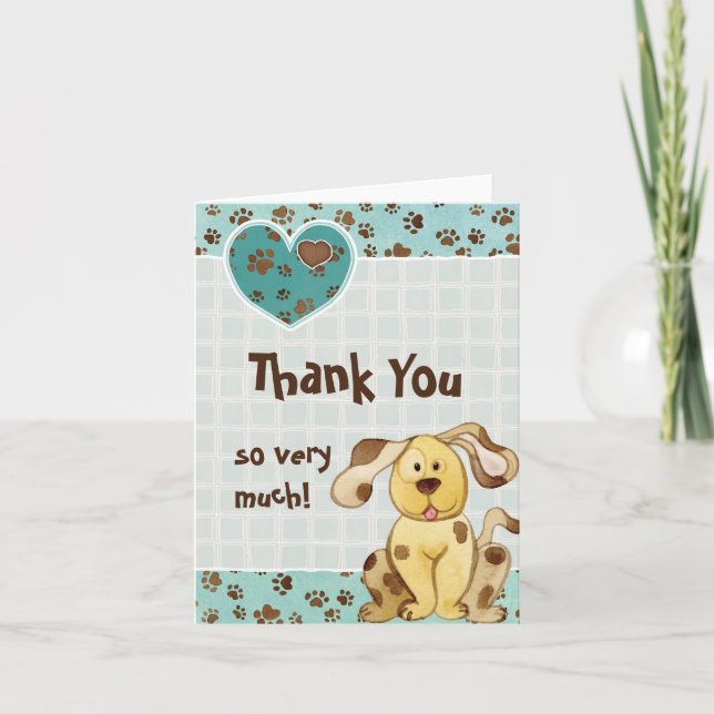 Le meilleur ami d'un garçon Photo Merci Notes (Devant)