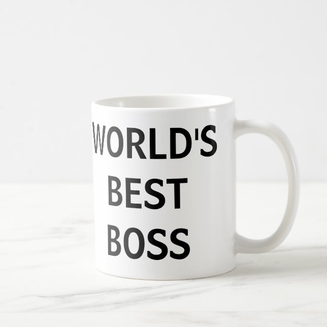 LE MEILLEUR BOSS DU MONDE - The Office Mug (Droite)