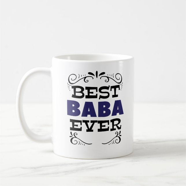 Le meilleur cadeau de tasse de café de baba de (Gauche)