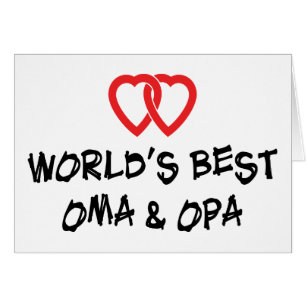 Le meilleur cadeau d'Oma et d'Opa du monde