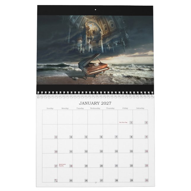 "Le meilleur calendrier mural de George de Grie" (Jan 2027)