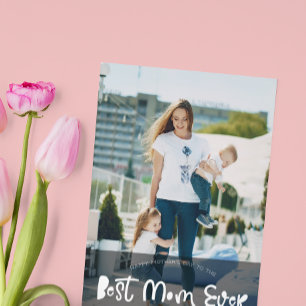 Le meilleur carte photo du jour de mère de