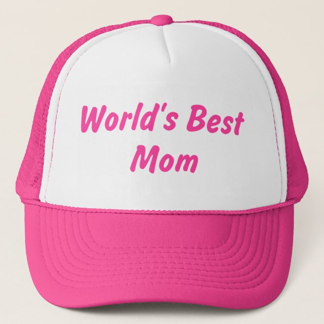Le meilleur casquette de la maman du monde (Devant)