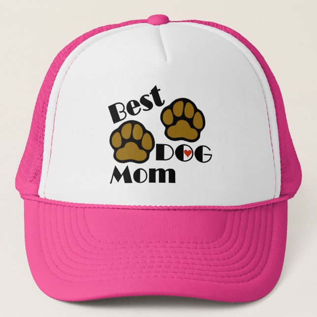 Le meilleur casquette de maman de chien avec des (Devant)