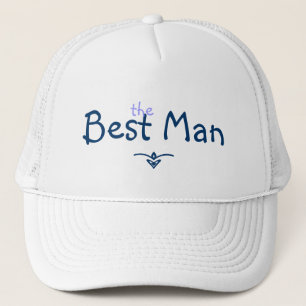 Le meilleur casquette d'homme de tresse bleue