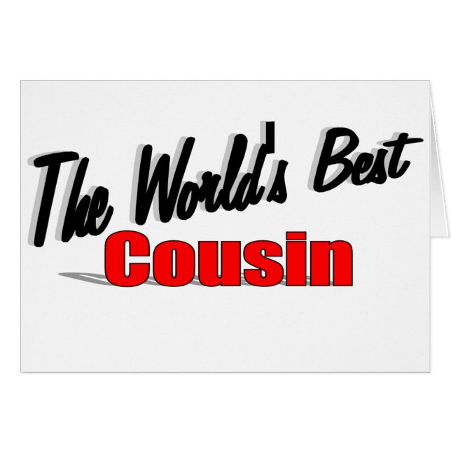 Le meilleur cousin du monde (Devant horizontal)