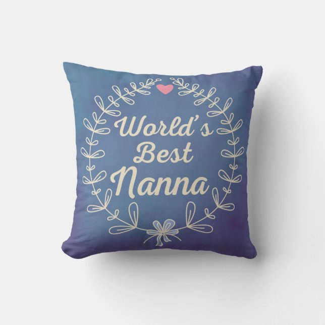 Le meilleur coussin mignon de guirlande de Nanna (Recto)