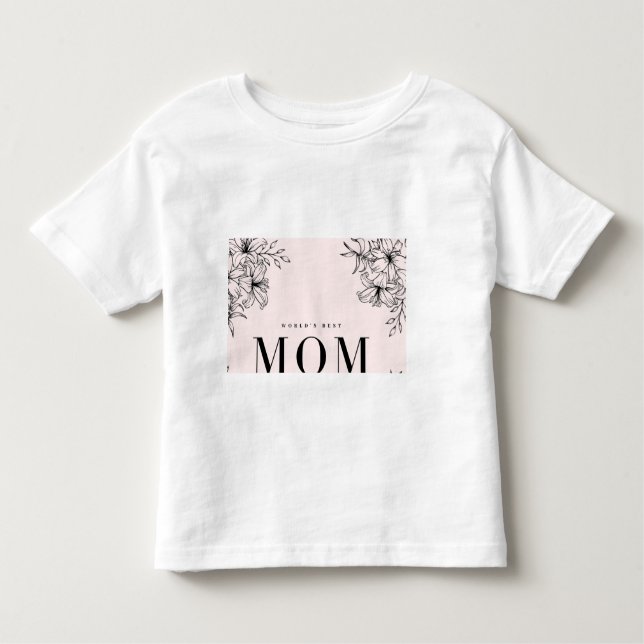 Le meilleur design de t-shirt maman au monde (Devant)