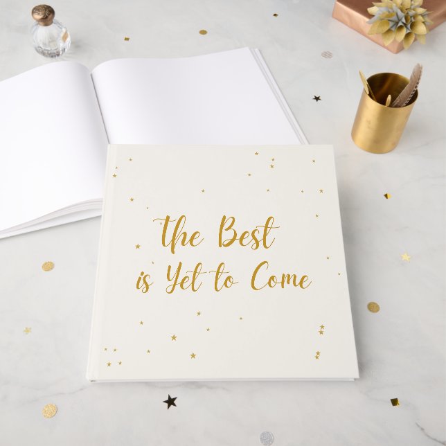 Le meilleur est à venir  Livre d'or (Recto ouvert)