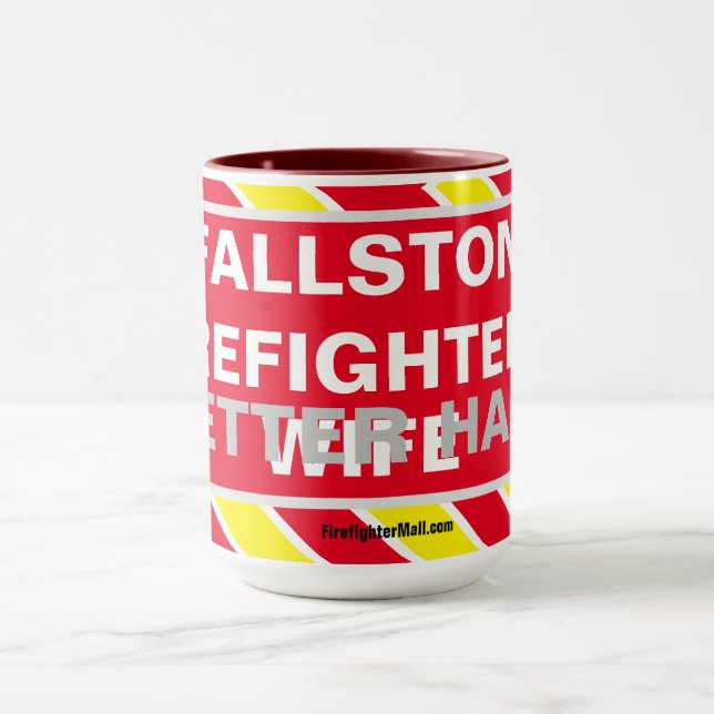 LE MEILLEUR MUG DE LA MOITIÉ DE FALLSTON FIREFIGHT (Centre)