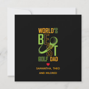 Le meilleur papa de golf du monde Cadeaux papa