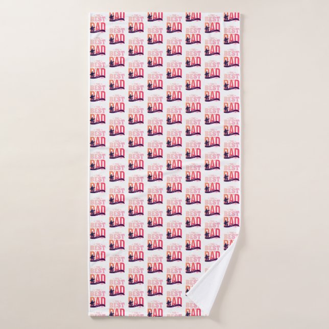 Le Meilleur Papa du Monde (Serviette de bain)