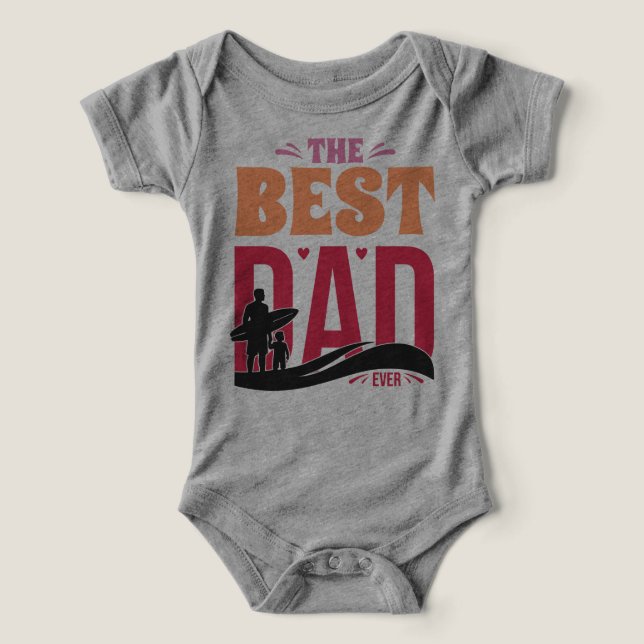 Le Meilleur Papa du Monde (Design Recto)