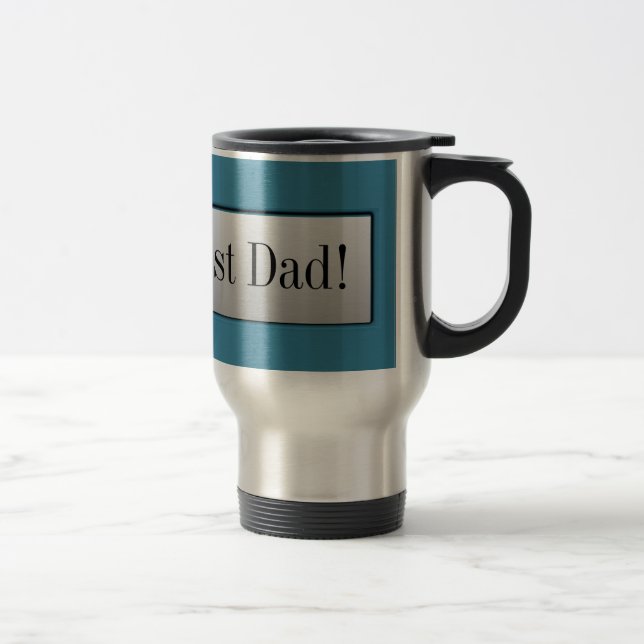 Le meilleur papa du monde ! Tasse de plaque (Droit)