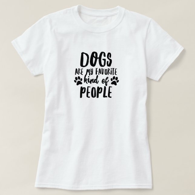 Le meilleur T-shirt du chien (Design devant)