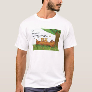 Le meilleur T-shirt jumeau de papa des mondes