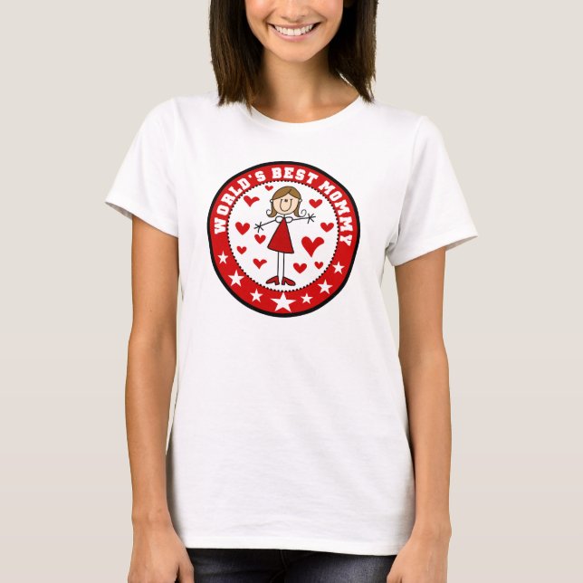 Le meilleur T-shirt maman du monde (Devant)