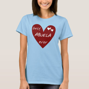 Le meilleurs T-shirts et cadeaux d'Abuela de coeur