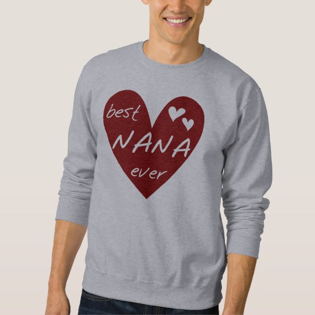 Le meilleurs T-shirts et cadeaux de Nana de coeur (Devant)