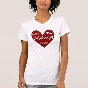 Le meilleurs T-shirts et cadeaux de Nana de coeur
